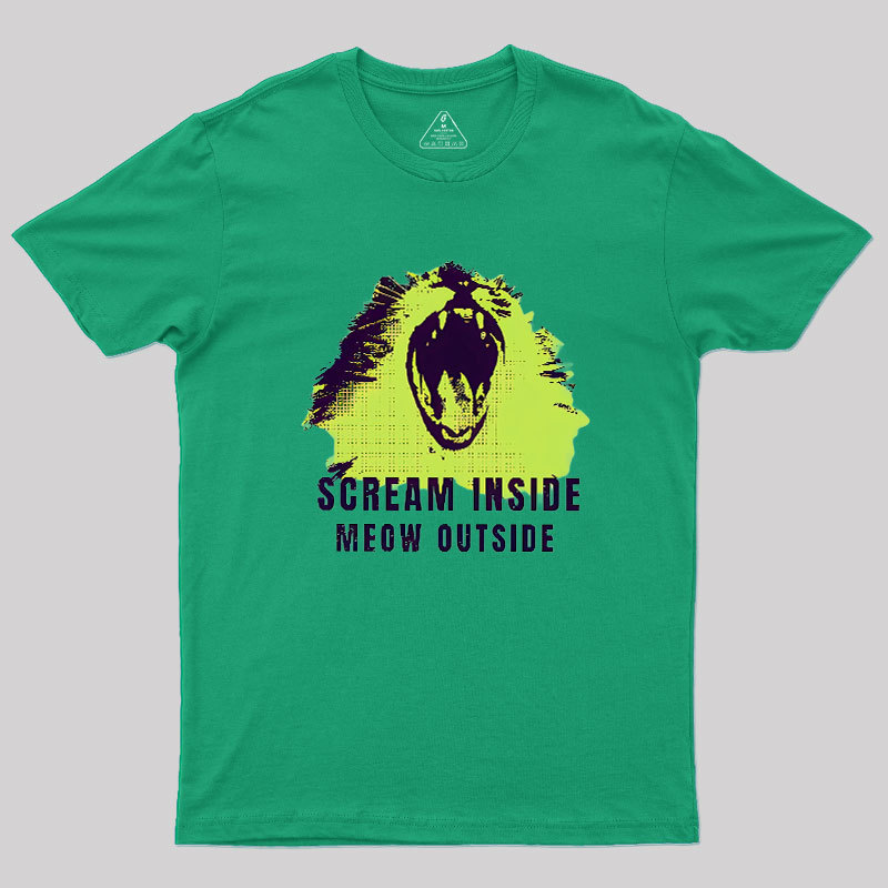 Scream Inside Geek T-Shirt