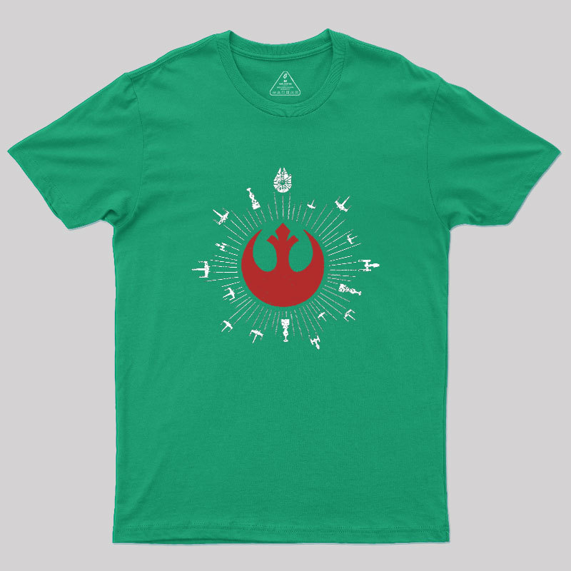 Rebel Starships Geek T-Shirt