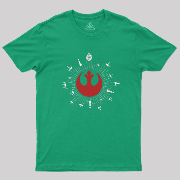 Rebel Starships Geek T-Shirt