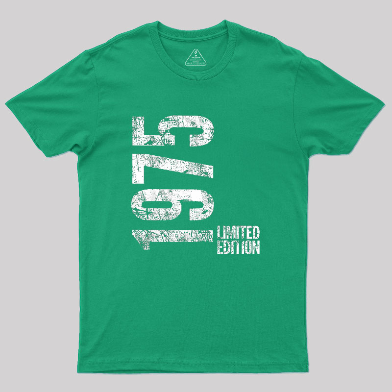 Years Old Vintage 1975 Geek T-Shirt
