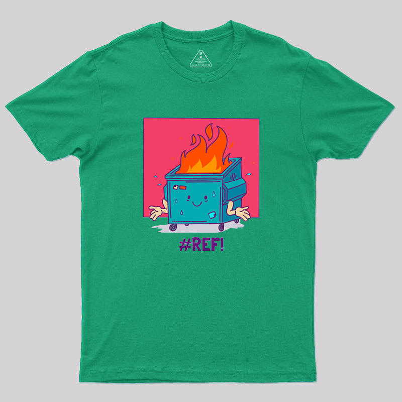 REF Excel Spreadsheet Error Geek T-Shirt