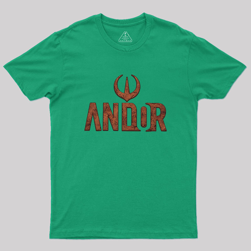 Andor Raised Logo Geek T-Shirt