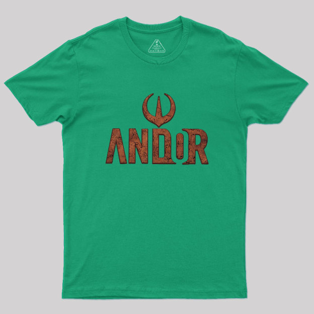 Andor Raised Logo Geek T-Shirt