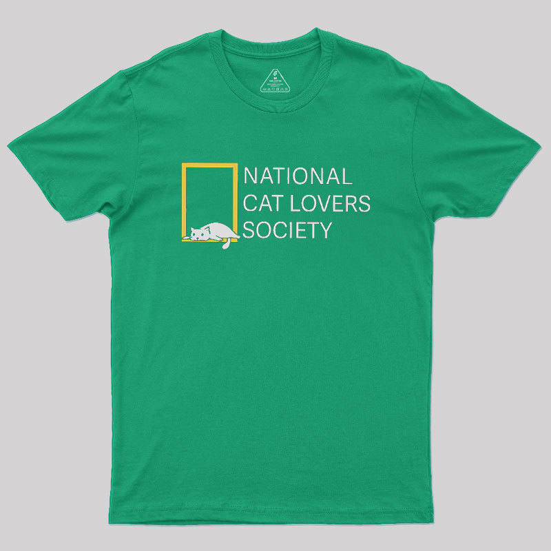 National Cat Lovers Society Geek T-Shirt
