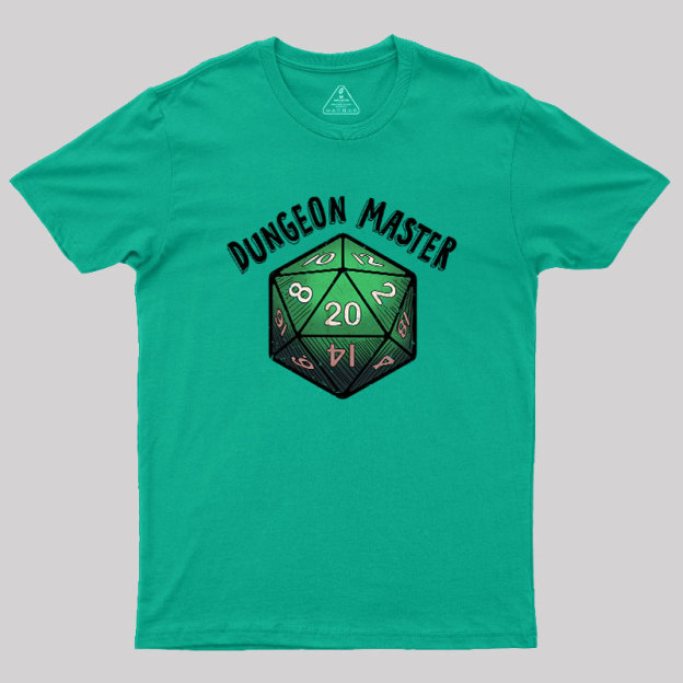 Magic Dice Green Geek T-Shirt