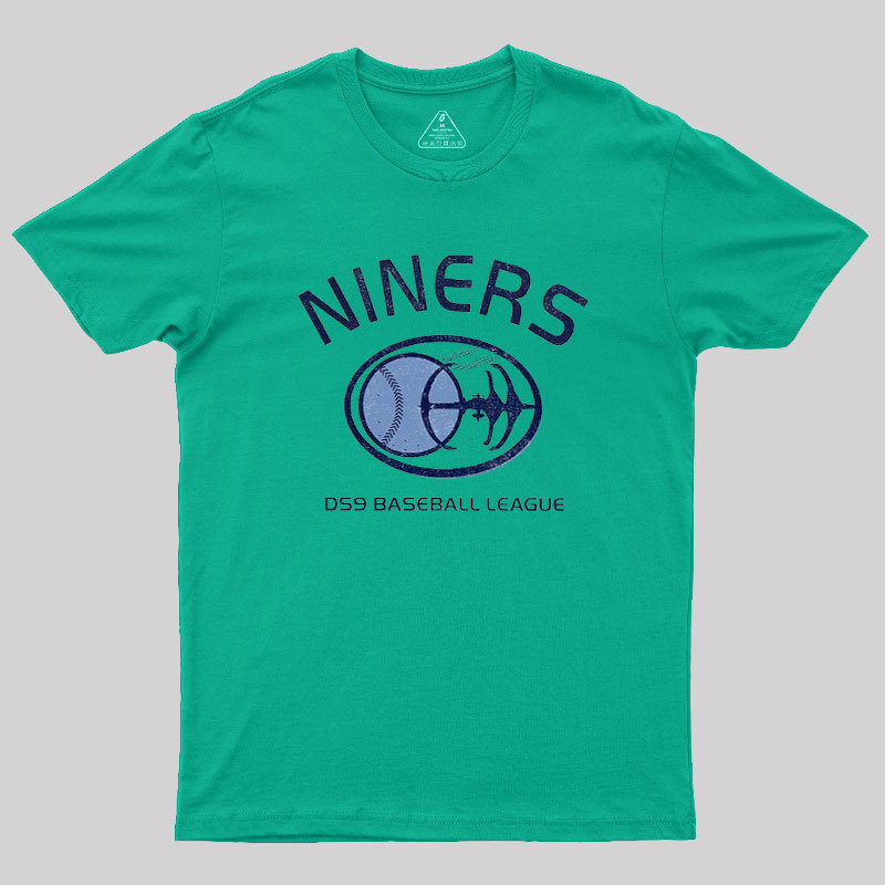 Deep Space Nine Niners DS9 Baseball League Geek T-Shirt