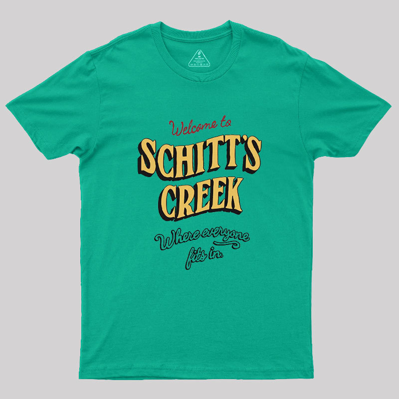 Schitt's Creek Welcome Sign Geek T-Shirt