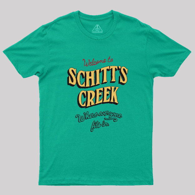 Schitt's Creek Welcome Sign Geek T-Shirt