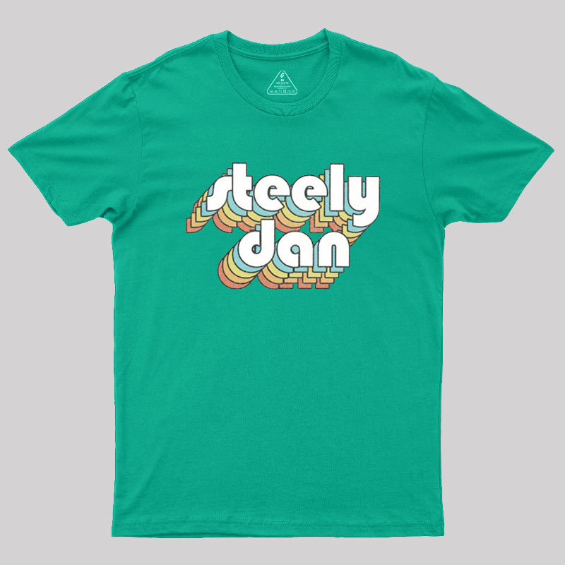 Steely Dan Retro Faded-Style Geek T-Shirt