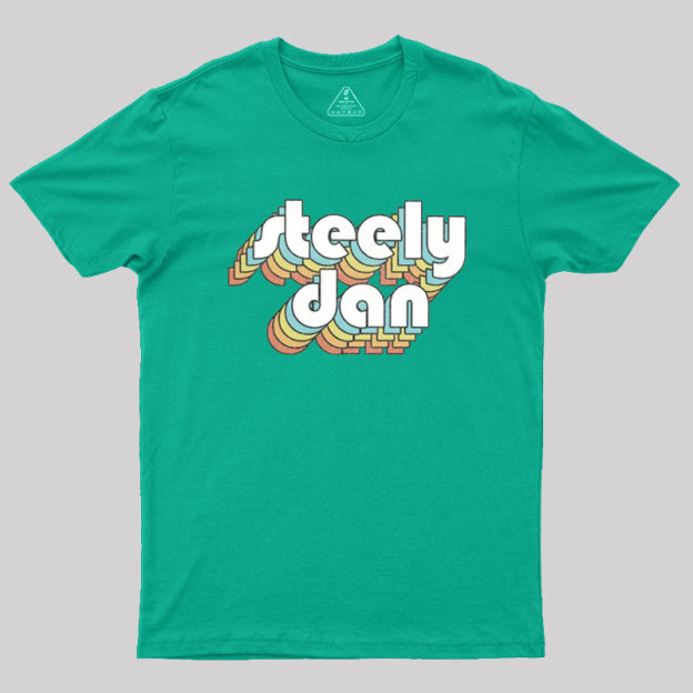 Steely Dan Retro Faded-Style Geek T-Shirt