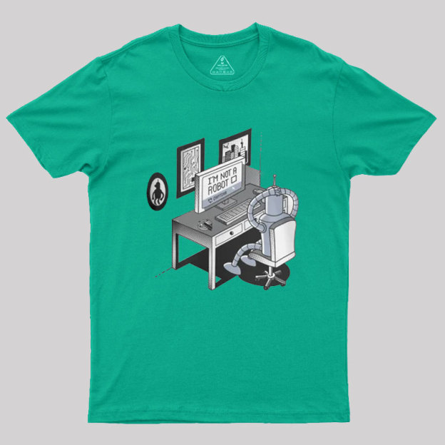 Robot Problems Geek T-Shirt