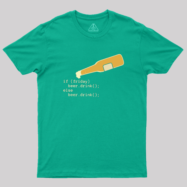 Programmer and Beer Geek T-Shirt