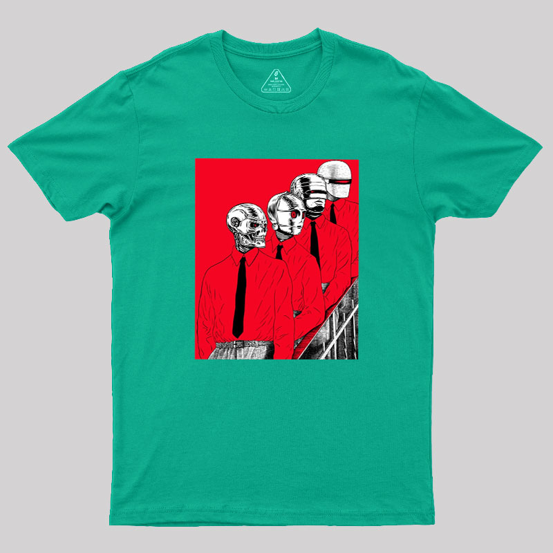 The Man Machines Geek T-Shirt