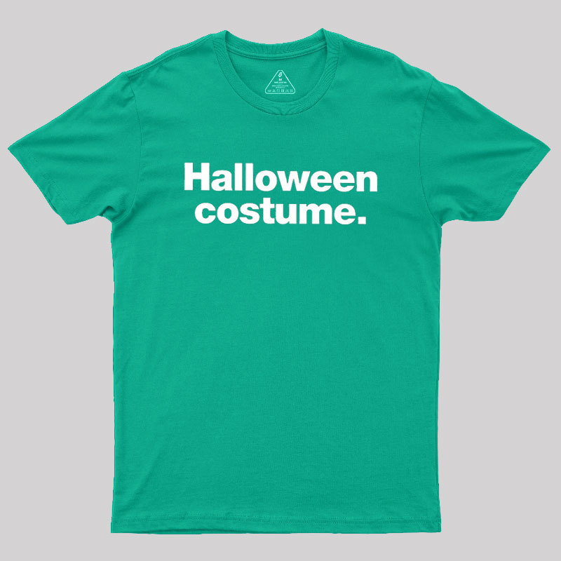 Halloween Costume Geek T-Shirt