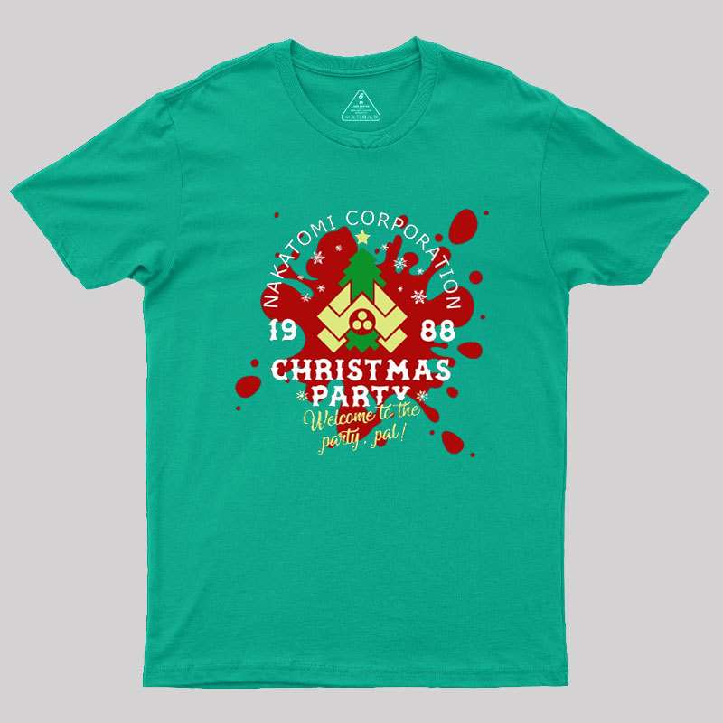 Nakatomi Corp Christmas Party Geek T-Shirt