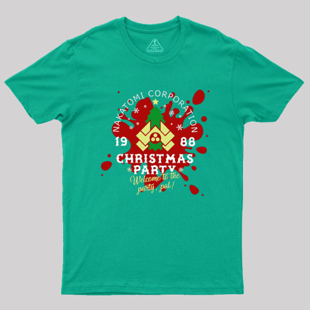 Nakatomi Corp Christmas Party Geek T-Shirt