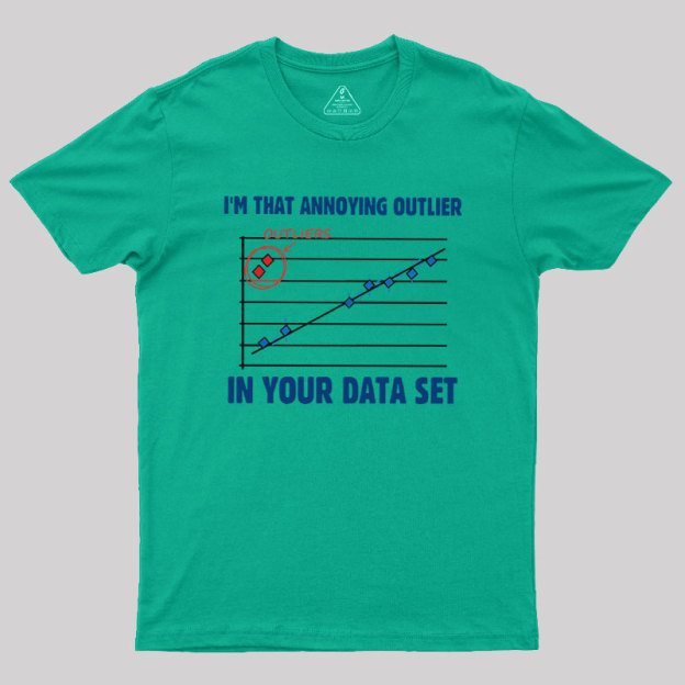 The Rebel in the Dataset Geek T-Shirt