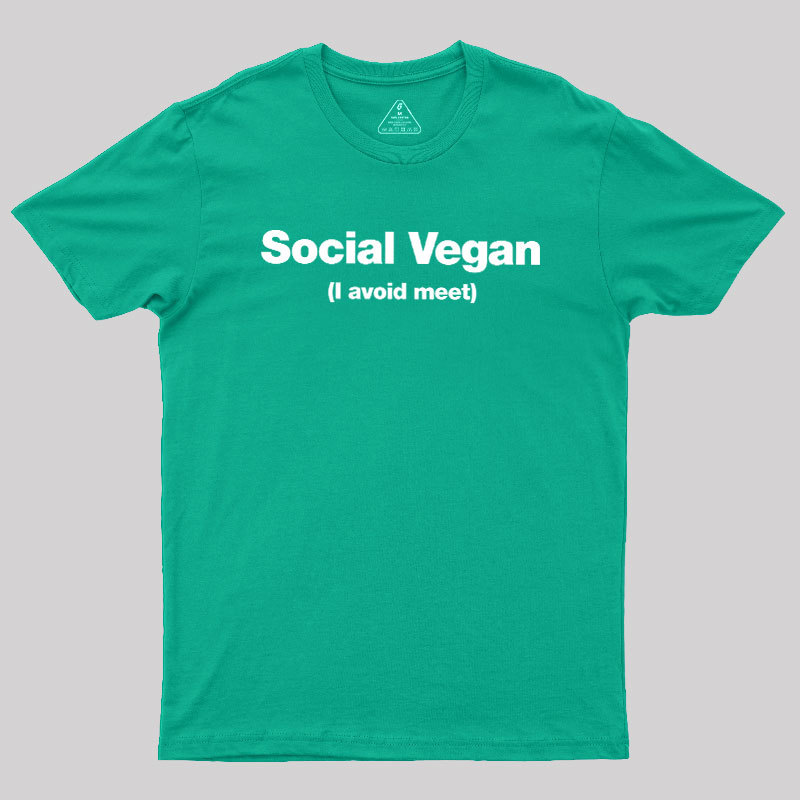 Social Vegan Geek T-Shirt