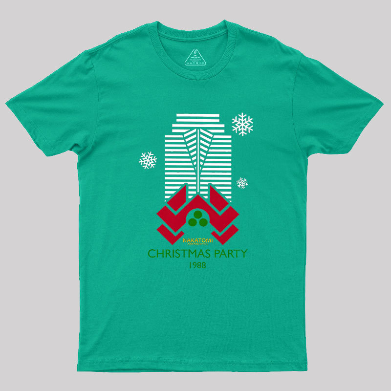 Nakatomi Christmas Party Geek T-Shirt