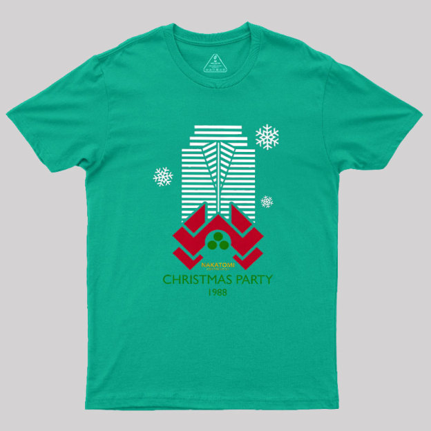 Nakatomi Christmas Party Geek T-Shirt