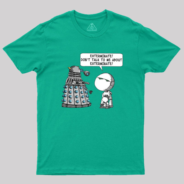 Dalek Adams Mashup Geek T-Shirt