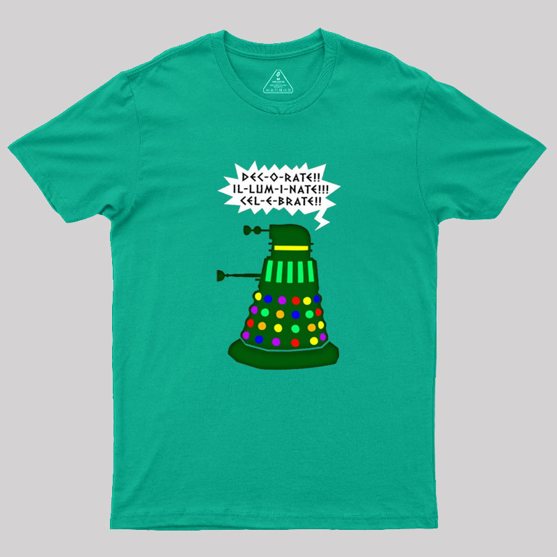 Holiday Dalek Geek T-Shirt