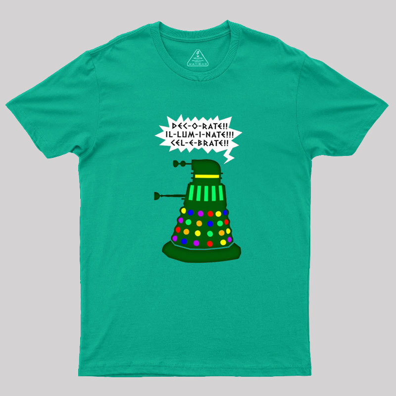 Holiday Dalek Geek T-Shirt