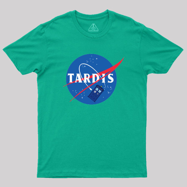 Tardis Nasa Mash Up Geek T-Shirt