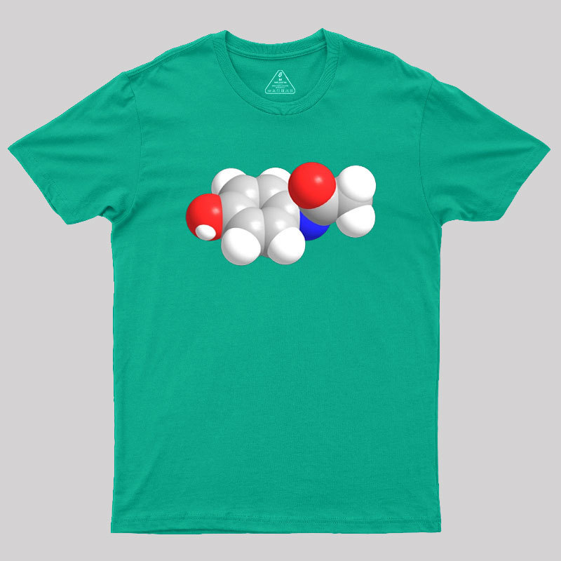 Tylenol Molecule Chemistry Geek T-Shirt