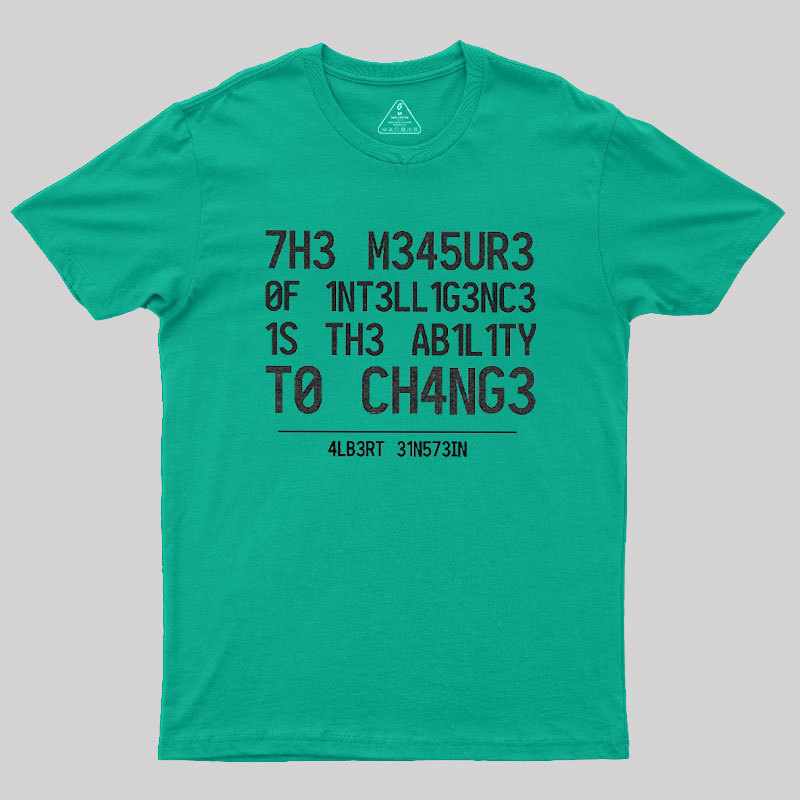 The Measure of Intelligence Geek T-Shirt