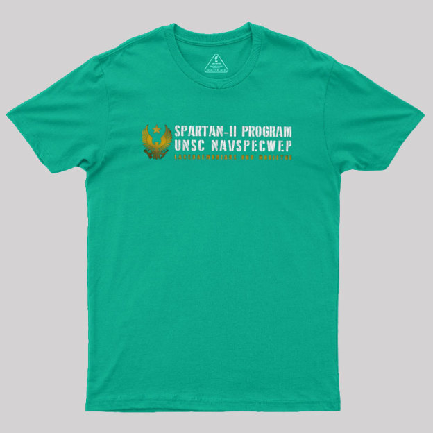 Spartans Never Die Geek T-Shirt