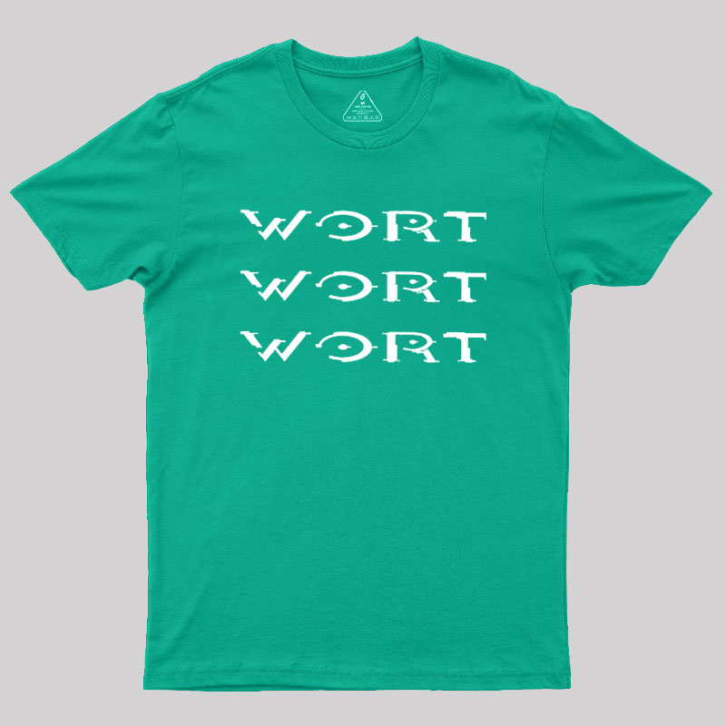 Wort Wort Wort Geek T-Shirt
