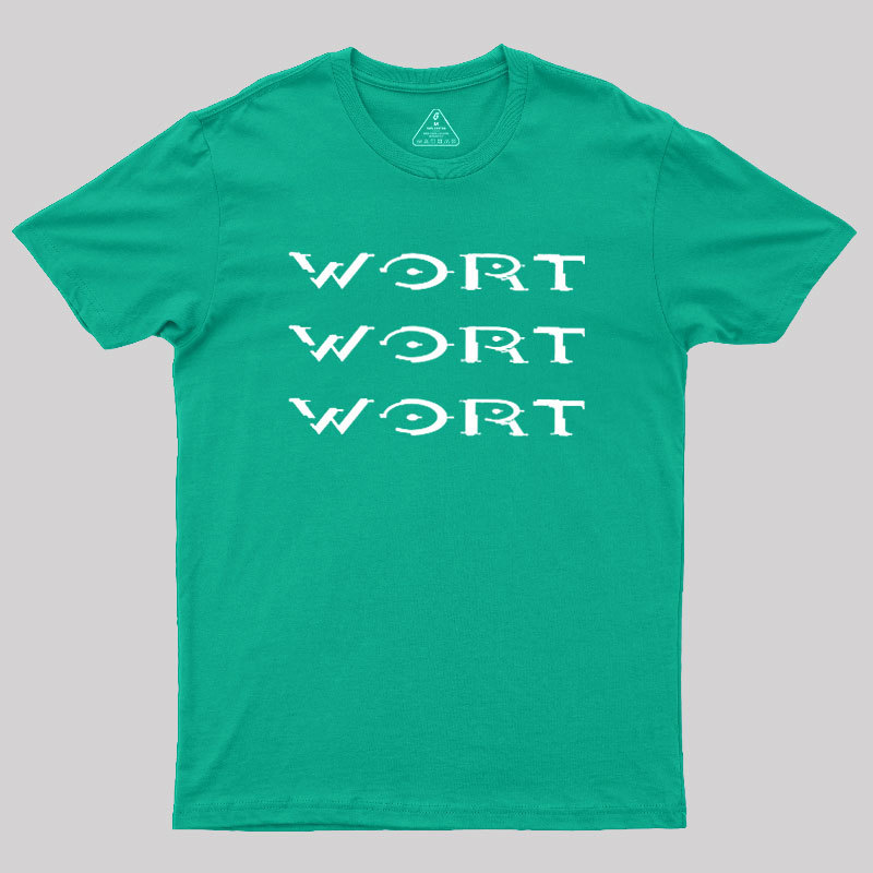 Wort Wort Wort Geek T-Shirt