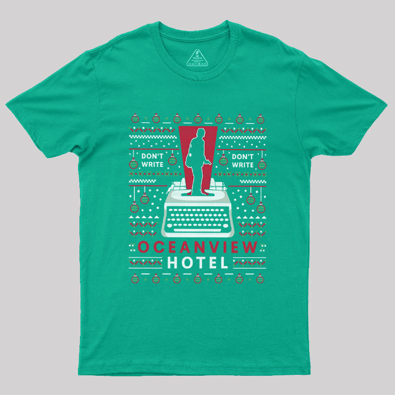 Dont Write Ugly Sweater Geek T-Shirt