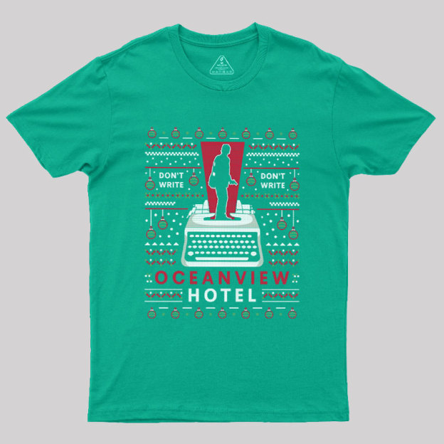 Dont Write Ugly Sweater Geek T-Shirt