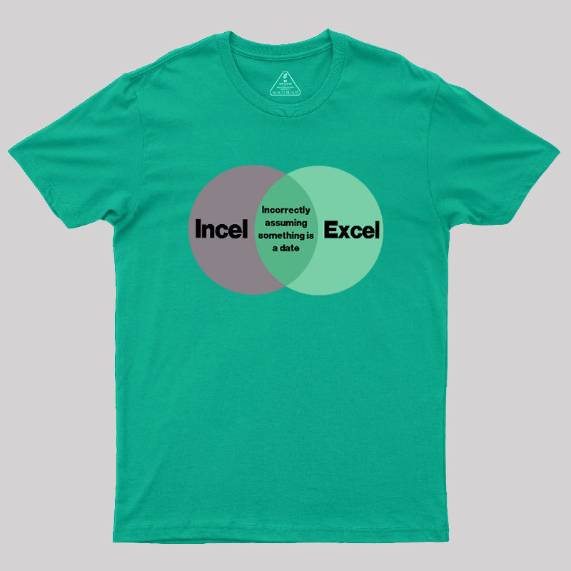 Excel Incel Geek T-Shirt