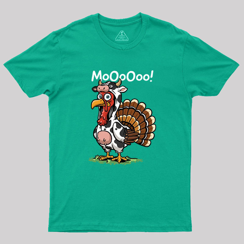 Turkey Moo Geek T-Shirt