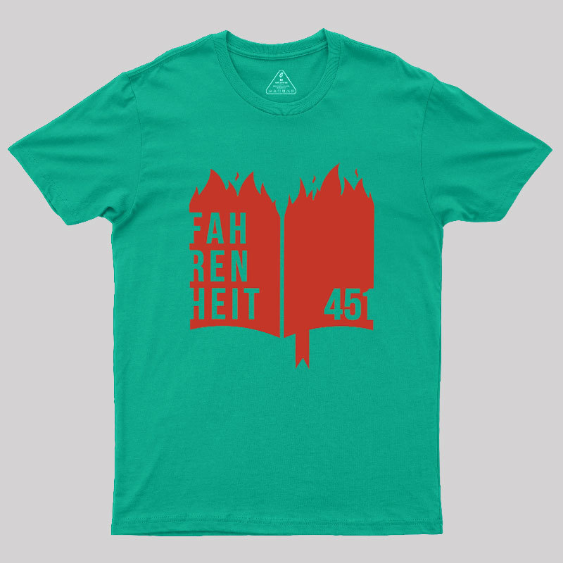 Fahrenheit 451 Geek T-Shirt
