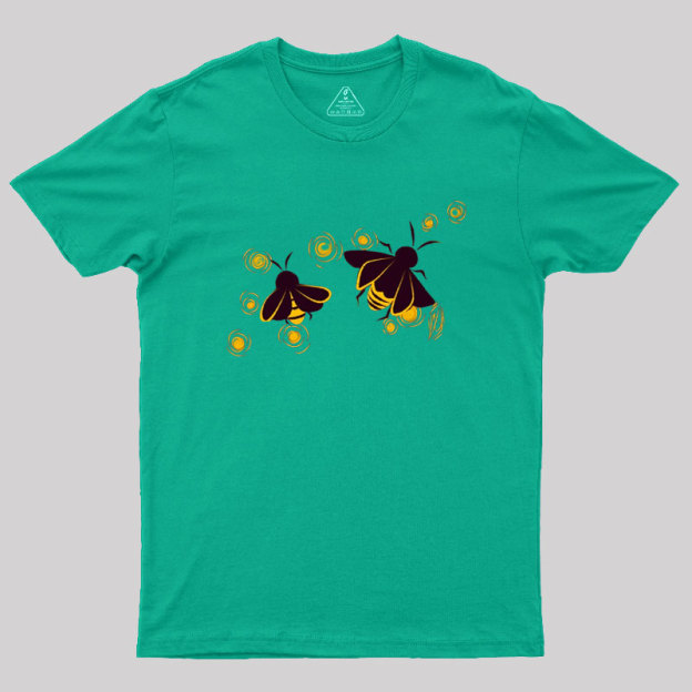 Fireflies Humour Bees Geek T-Shirt
