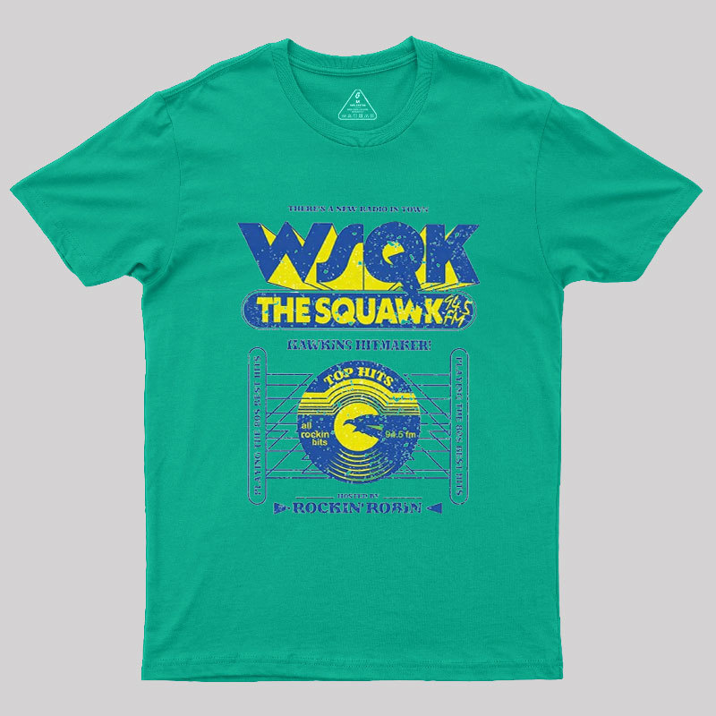 Wsqk The Squawk 94.5 Geek T-Shirt
