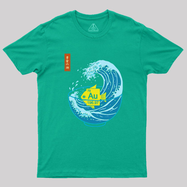 Golden Wave Geek T-Shirt