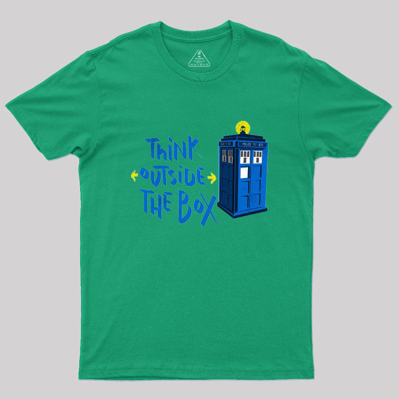 Think Outside The Box Geek T-Shirt