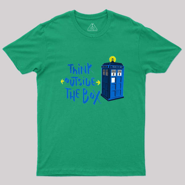 Think Outside The Box Geek T-Shirt