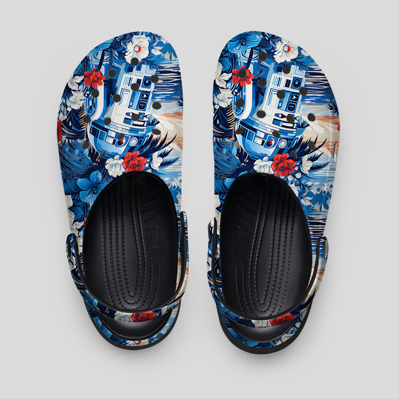 Robot Geek Rubber Clogs