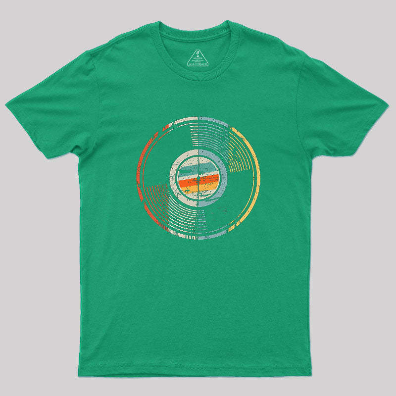 70s 80s 90s Vintage Retro Look Analog Record Geek T-Shirt