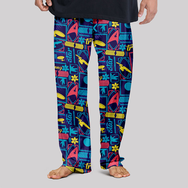 Cosmic Voyage Cool Universe Geek Loungewear Pants