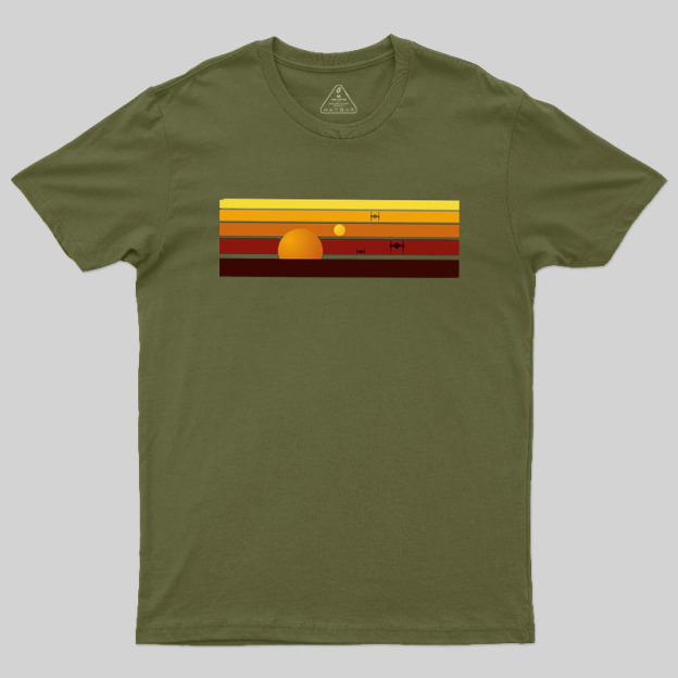 Tatooine Sun Essential Geek T-Shirt