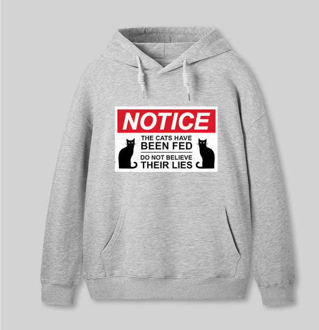 Cats Have Been Fed Geek Hoodie