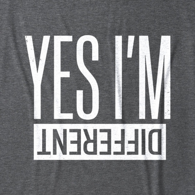 Yes I'm Different Ultra Soft Heather Tank