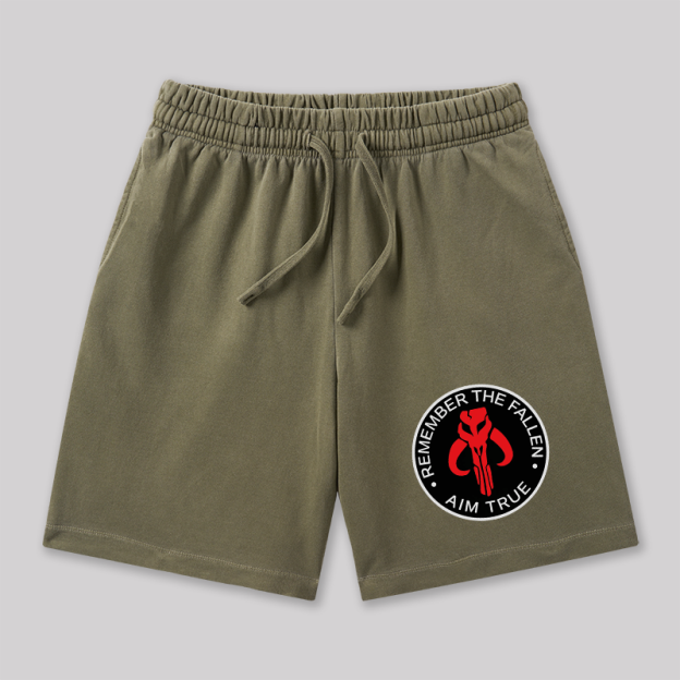 Aim True Geeky Washed Shorts